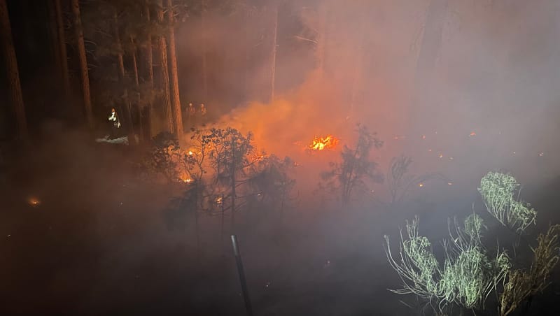 Firefighters Respond to River Fire, Forest Service Urges Caution