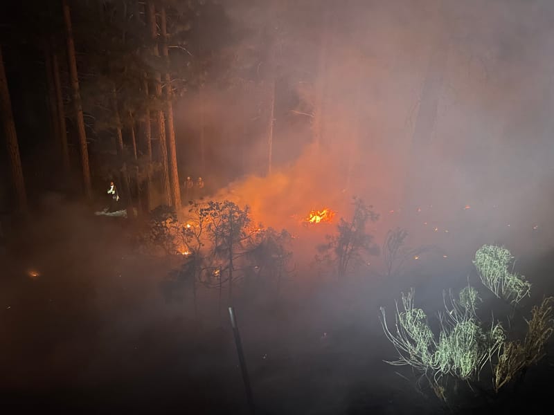 Firefighters Respond to River Fire, Forest Services Urges Caution