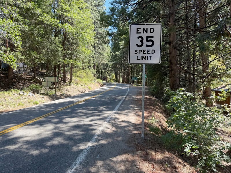 A transition zone created last year in Sierra City allows speeds up to 55 MPH in a residential area. Sierra City residents vehemently opposed the change.
