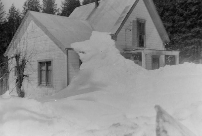 The Hope House, winter 1957-58.