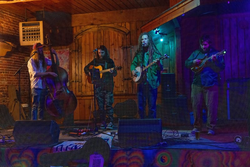 Caltucky plays at The New Brass Rail in North San Juan