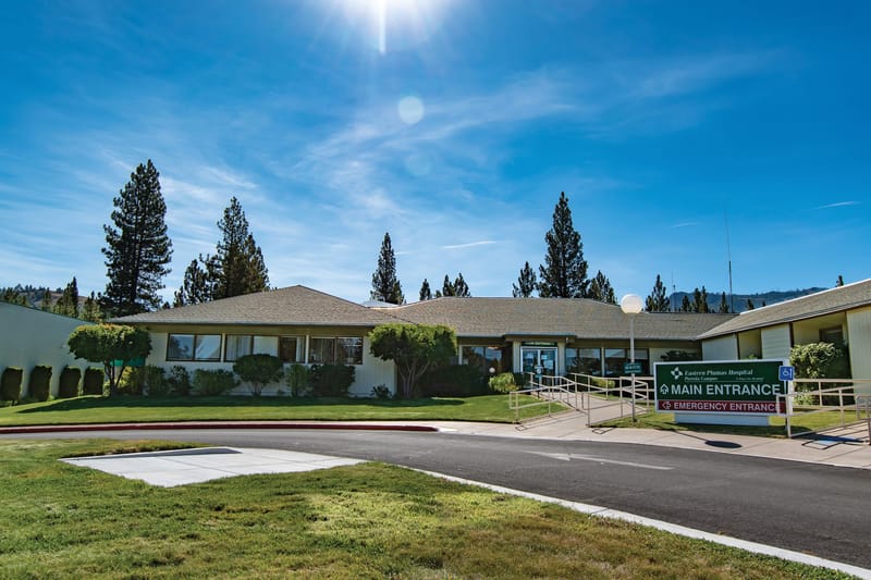 A photo of Eastern Plumas Health Care’s Portola campus shared in a press release earlier this year.