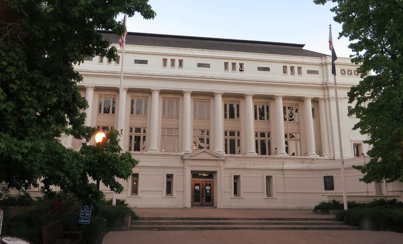 The Plumas County Courthouse, where Board of Supervisors meetings are held.