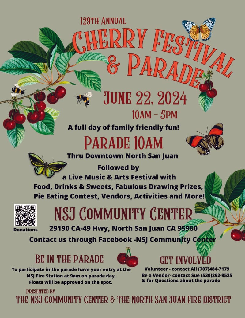 Cherry Festival poster