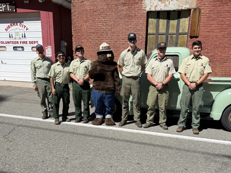 The Forest Service participates in the Rod Run.