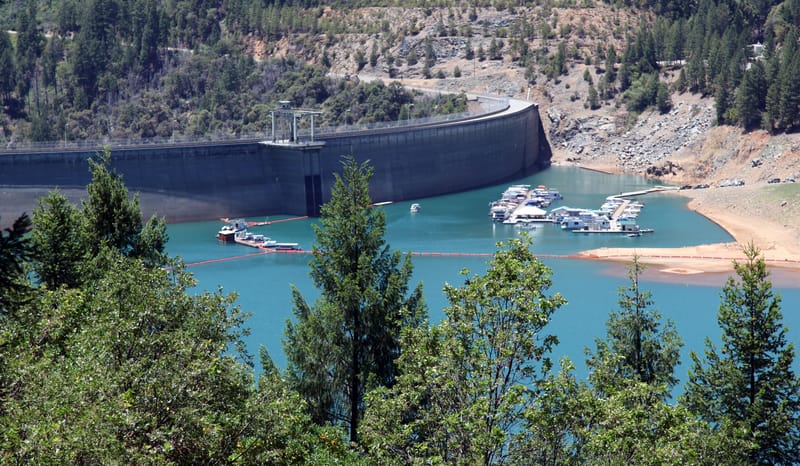 New Bullards Bar Dam in June of 2014.