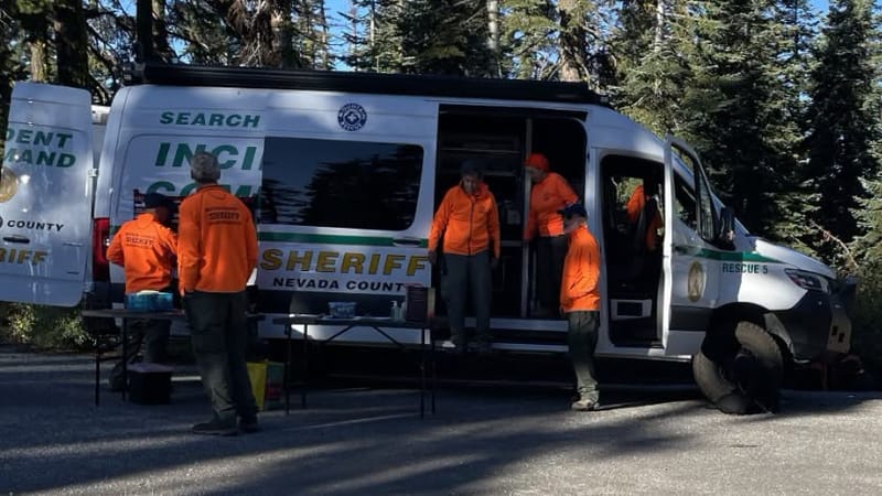 Overdue Camper Found Safe in Western Sierra County