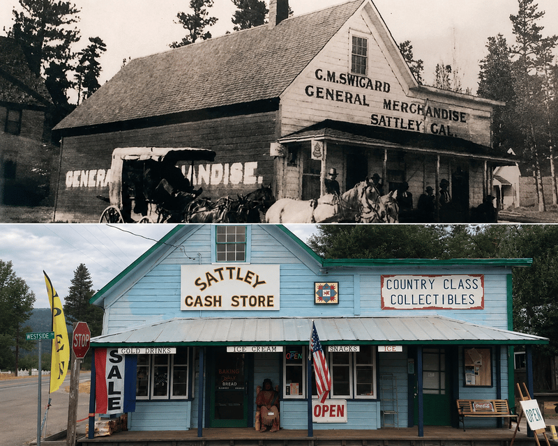 The Sattley Cash Store, featured in the 2026 tour.