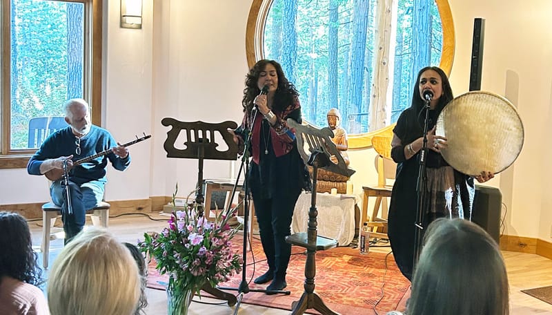 Iranian Singers Perform at Big Springs Mountain Retreat