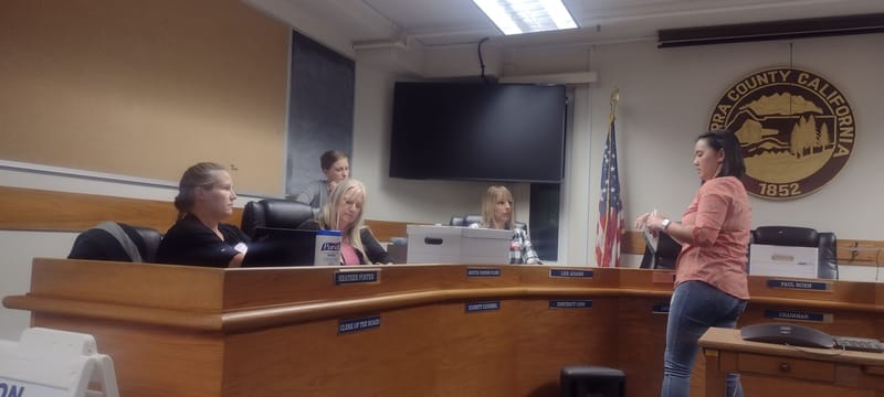 Sierra County election workers count ballots on election day