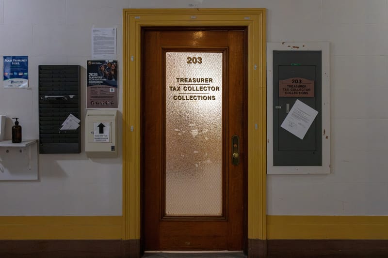 The Plumas County Treasurer-Tax Collector’s office in Quincy.