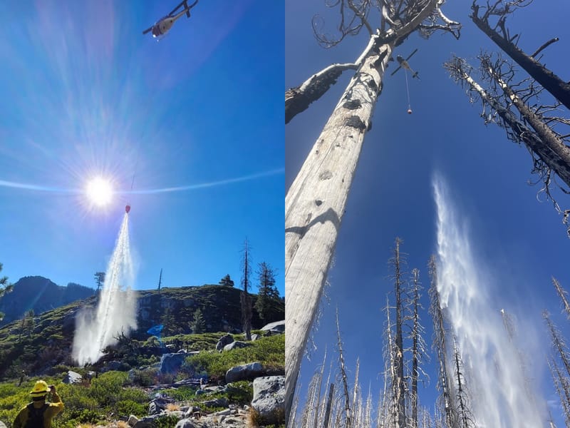 Four Lightning Fires Contained on Plumas National Forest