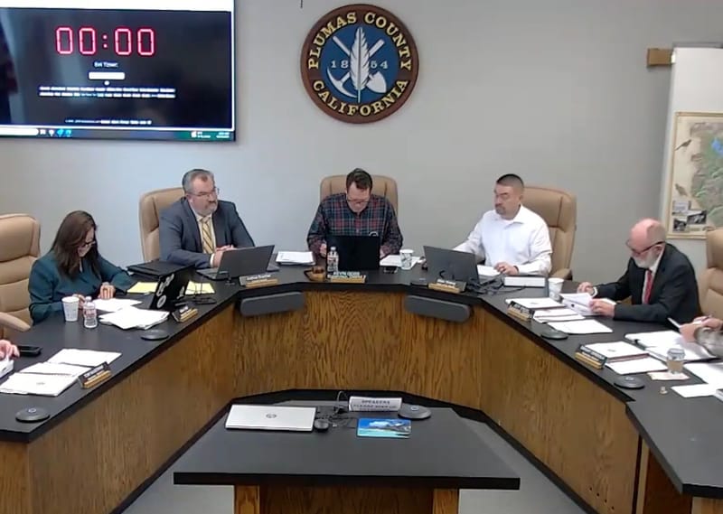 Plumas Supervisors discuss the Plumas Tourism Marketing District renewal.