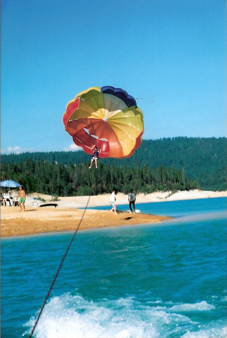 Rae Bell taking off. Photo by Michael Miller.
