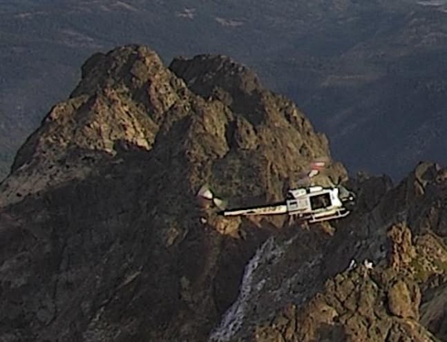 Three Teens Hoisted From Sierra Buttes Cliffside