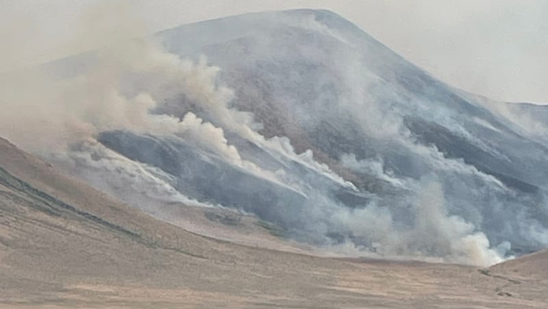 Firefighters Attack Blazes in Plumas, Lassen, and Sierra Counties