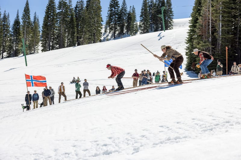 A race begins in last year’s World Championships.