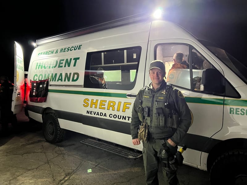 Nevada County’s Incident Command responded to Sierra County’s request for mutual aid.