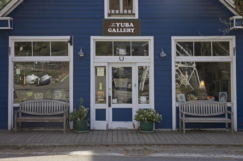 The Yuba Gallery, located on Main Street in Downieville.