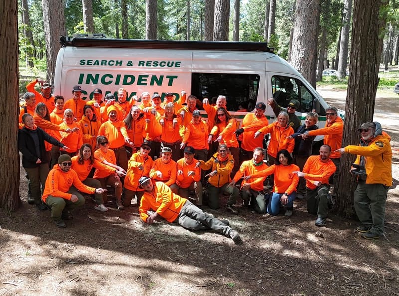 2026 Search and Rescue Academy graduates. Credit: Nevada County Sheriff’s Search and Rescue.