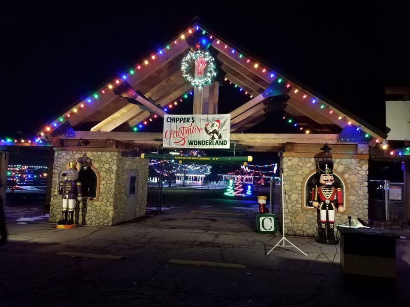 The Plumas-Sierra County Fairgrounds during a Christmas event.