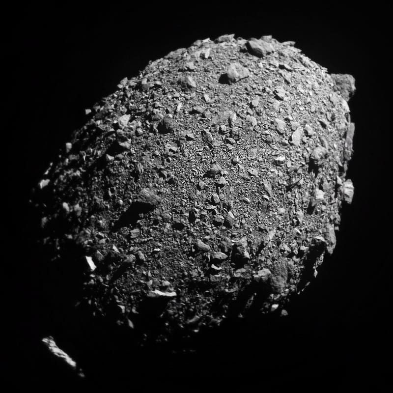 The Dimorphos asteroid