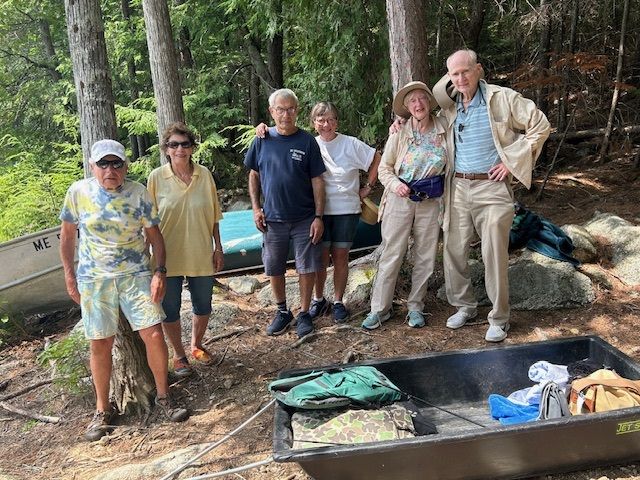 Friends at camp