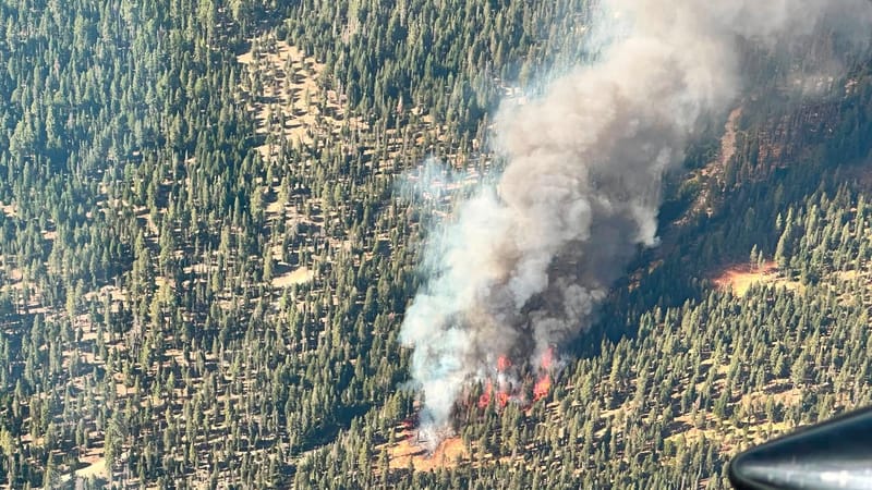Talbot Fire Closes French Meadows Area