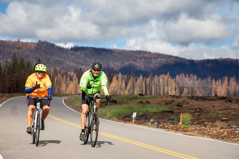 Riders in the 2022 Mile High 100. Credit: Mile High 100 / Facebook.